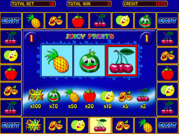 Играть в игровой автомат Juicy Fruits на деньги