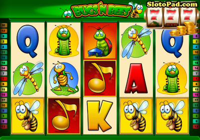 бесплатный игровой автомат bugs bees